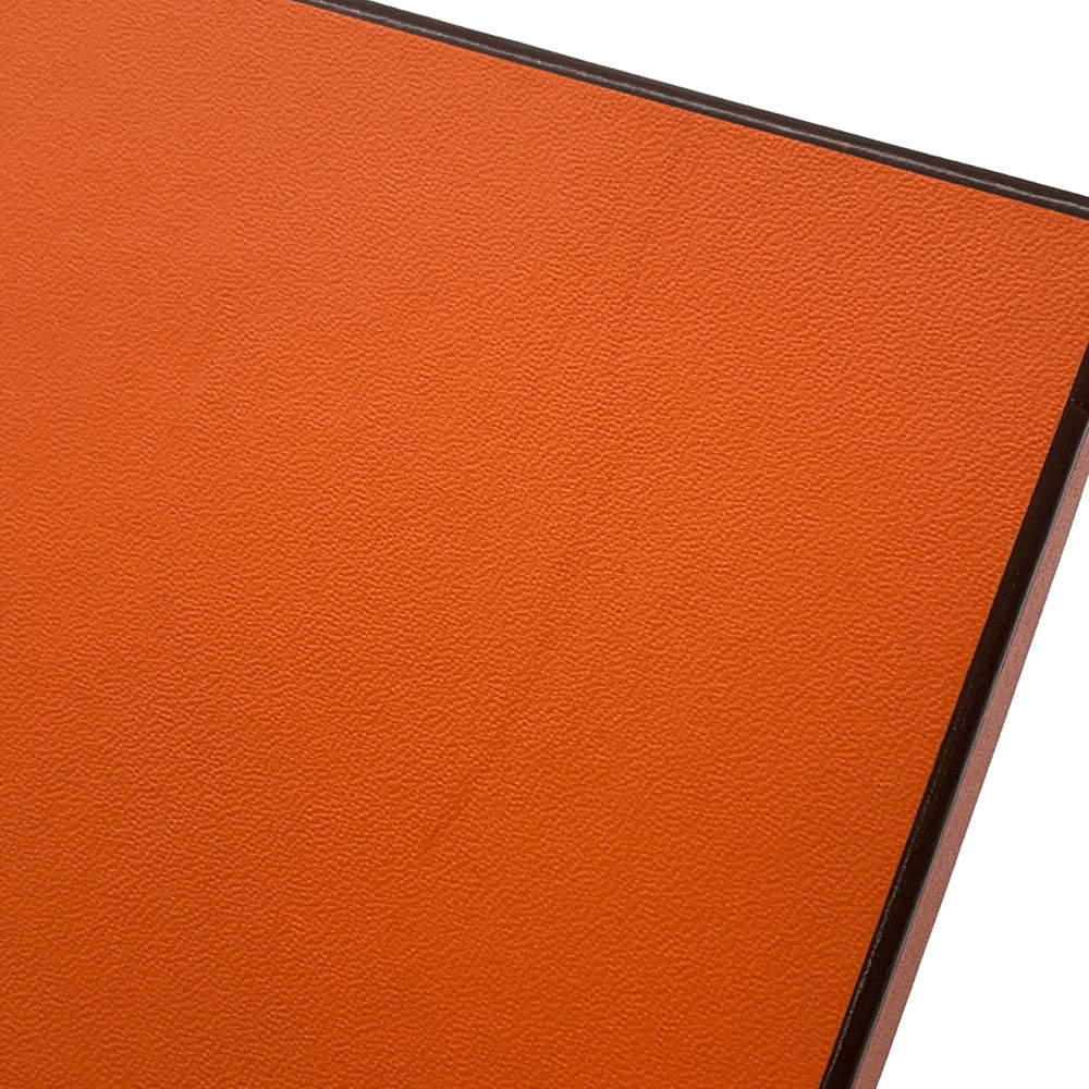 HERMES Azap Long silk in Gold Epsom