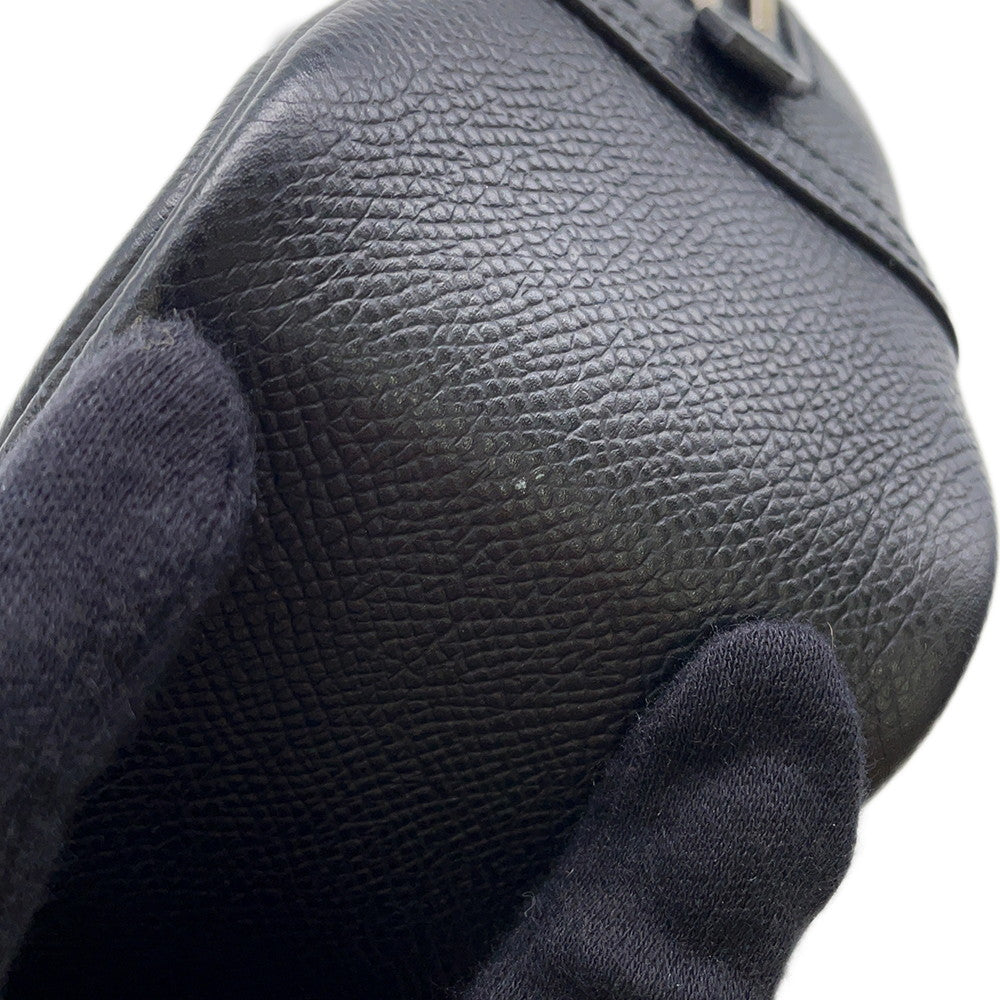 HERMES Plume Black Epsom Size Mini