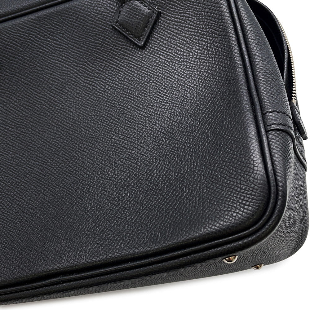 HERMES Plume Black Epsom Size Mini