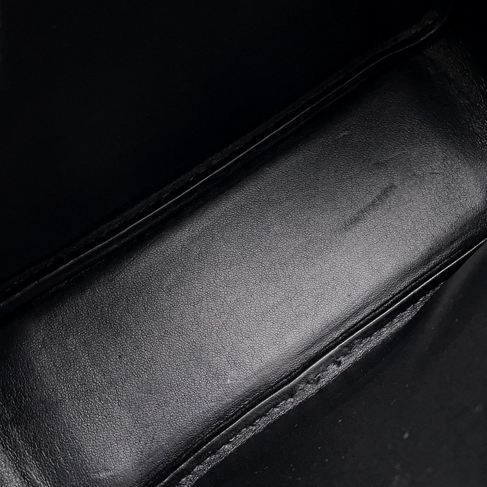 HERMES Plume Black Epsom Size Mini