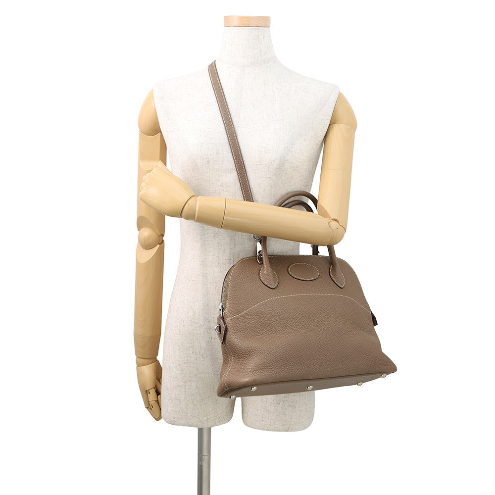 HERMES Bolide Etoupe Taurillon Clemence Size 31