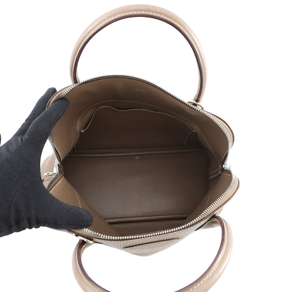 HERMES Bolide Etoupe Taurillon Clemence Size 31