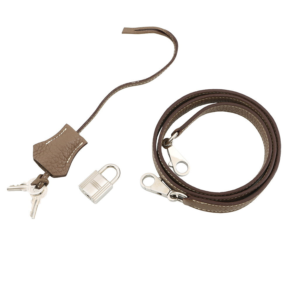 HERMES Bolide Etoupe Taurillon Clemence Size 31