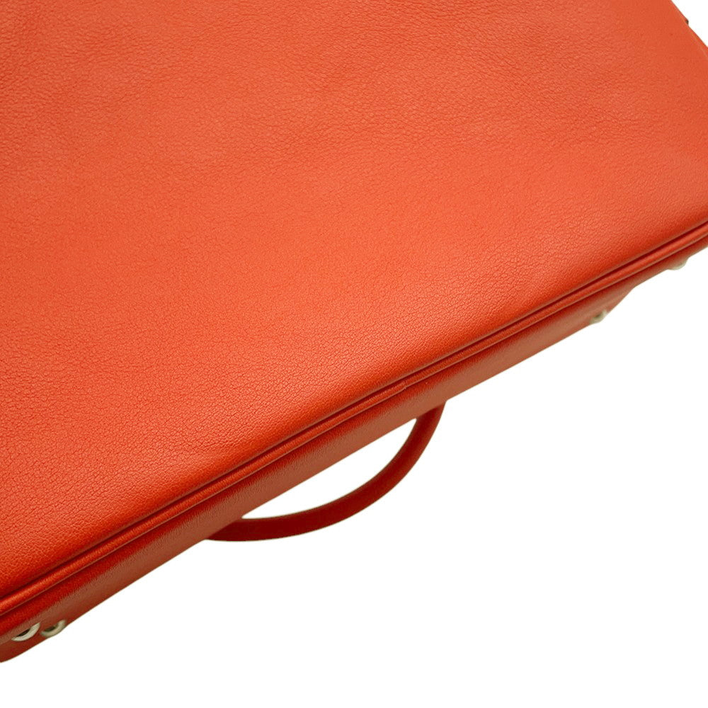 HERMES Plume Capucines Swift Leather Size Mini