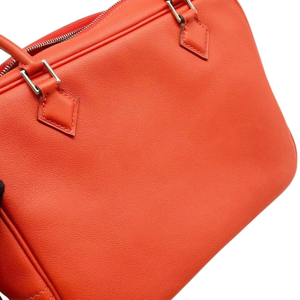 HERMES Plume Capucines Swift Leather Size Mini