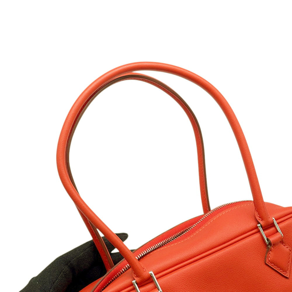 HERMES Plume Capucines Swift Leather Size Mini