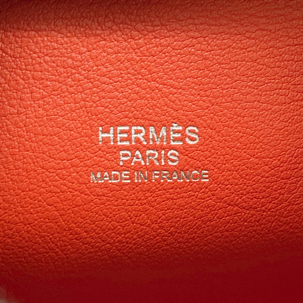 HERMES Plume Capucines Swift Leather Size Mini