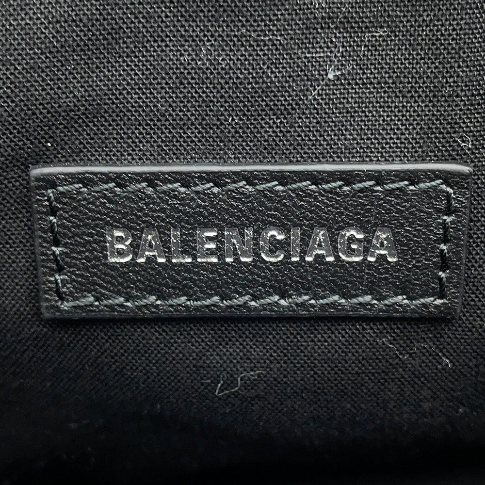 BALENCIAGA Le Cagoule Cross Body Bag Black719065 Denim