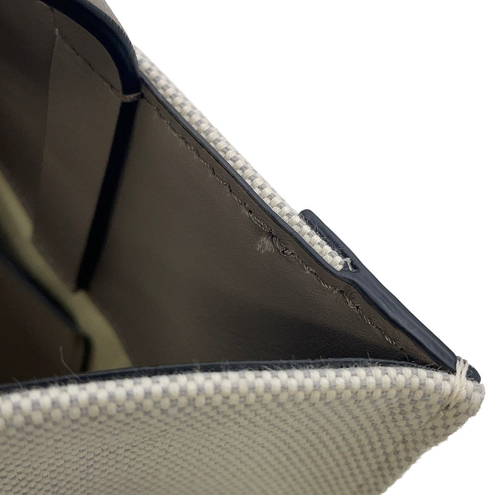 Valentino Garavani V Logo Handbag White/Gray2W0B0K96YJH Canvas Leather
