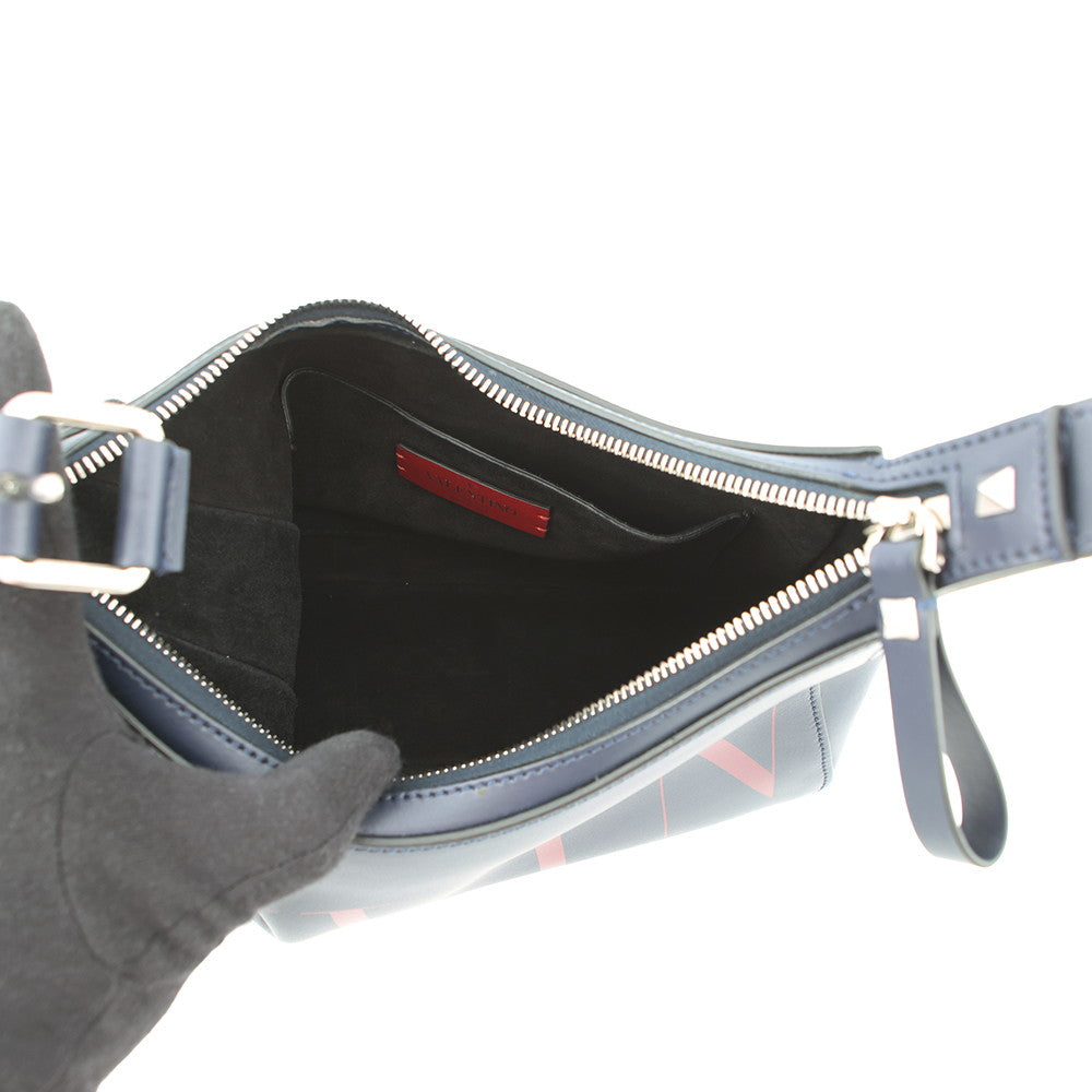 Valentino Garavani VLTN Hobo Bag 2wayBag Navy1Y2B0B62WJW Leather