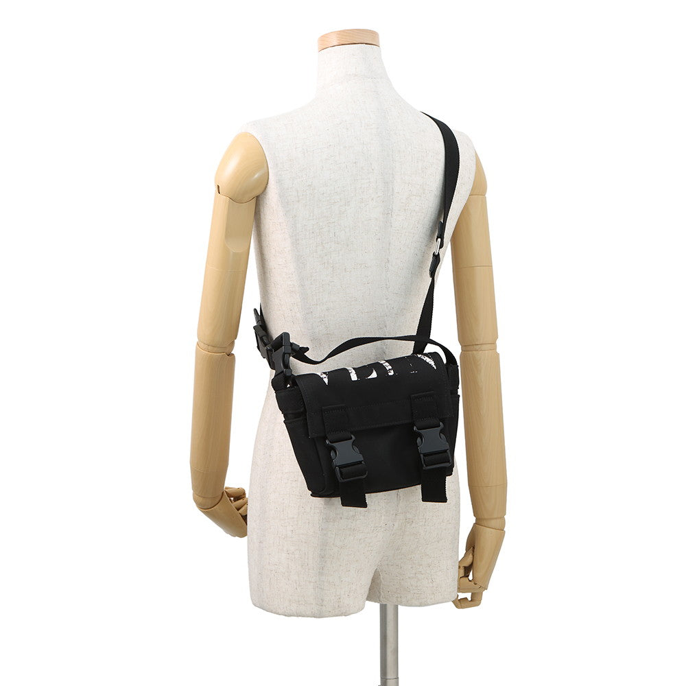 Valentino Garavani Crossbody Bag Black Canvas