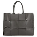 Bottega Veneta Maxi INTRECCIATO The Arcotote Gray608608 Leather Size Large
