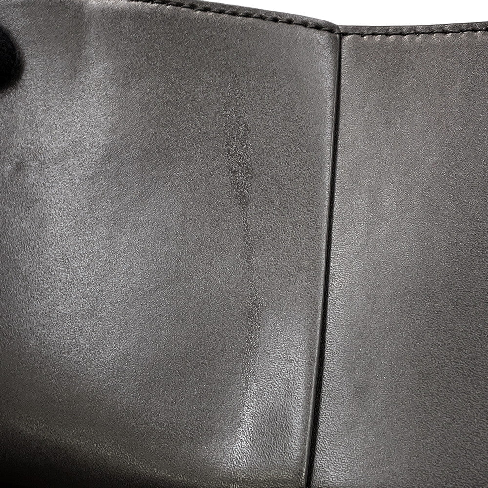 Bottega Veneta Maxi INTRECCIATO The Arcotote Gray608608 Leather Size Large