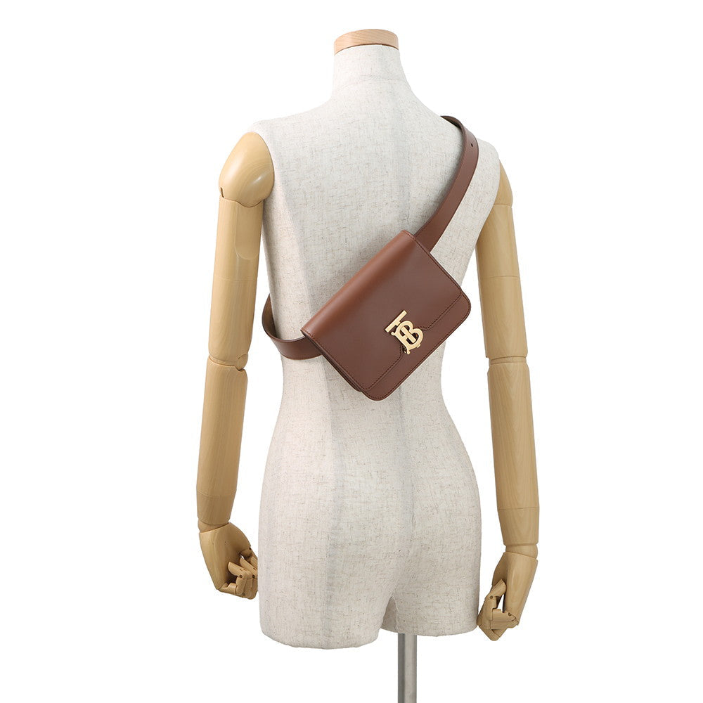 BURBERRY TB Bumbag Brown8012205 Leather