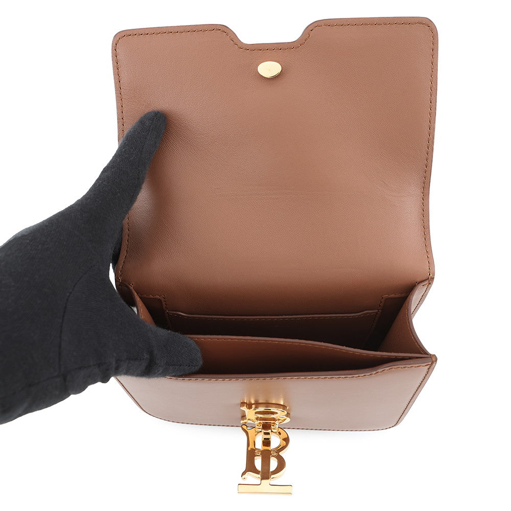 BURBERRY TB Bumbag Brown8012205 Leather