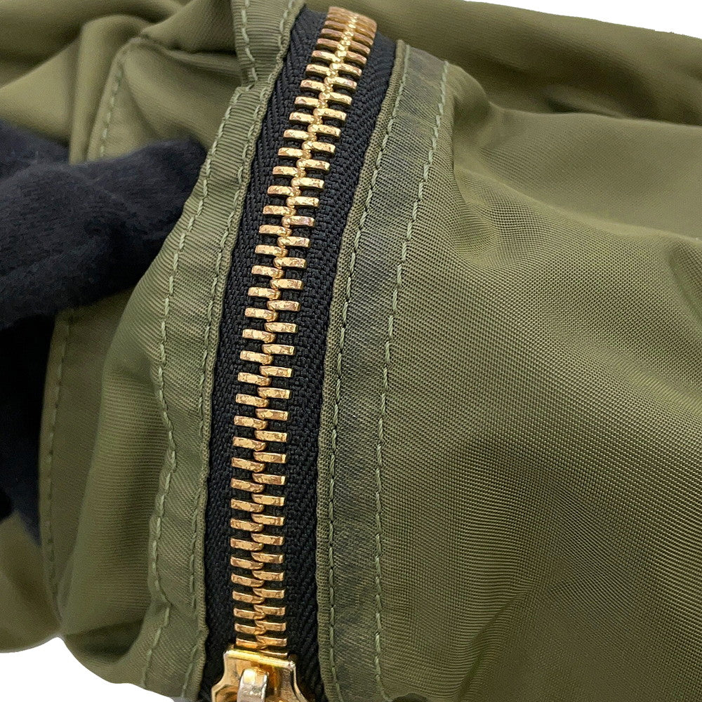 BURBERRY Patch Backpack Khaki/Black4050383 Nylon