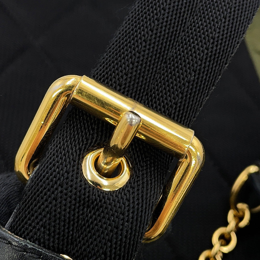 BURBERRY Patch Backpack Khaki/Black4050383 Nylon
