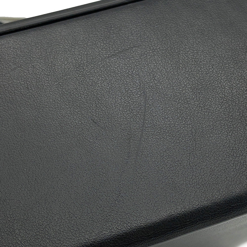 FENDI Box Shoulder Bag Black7VA519 Leather