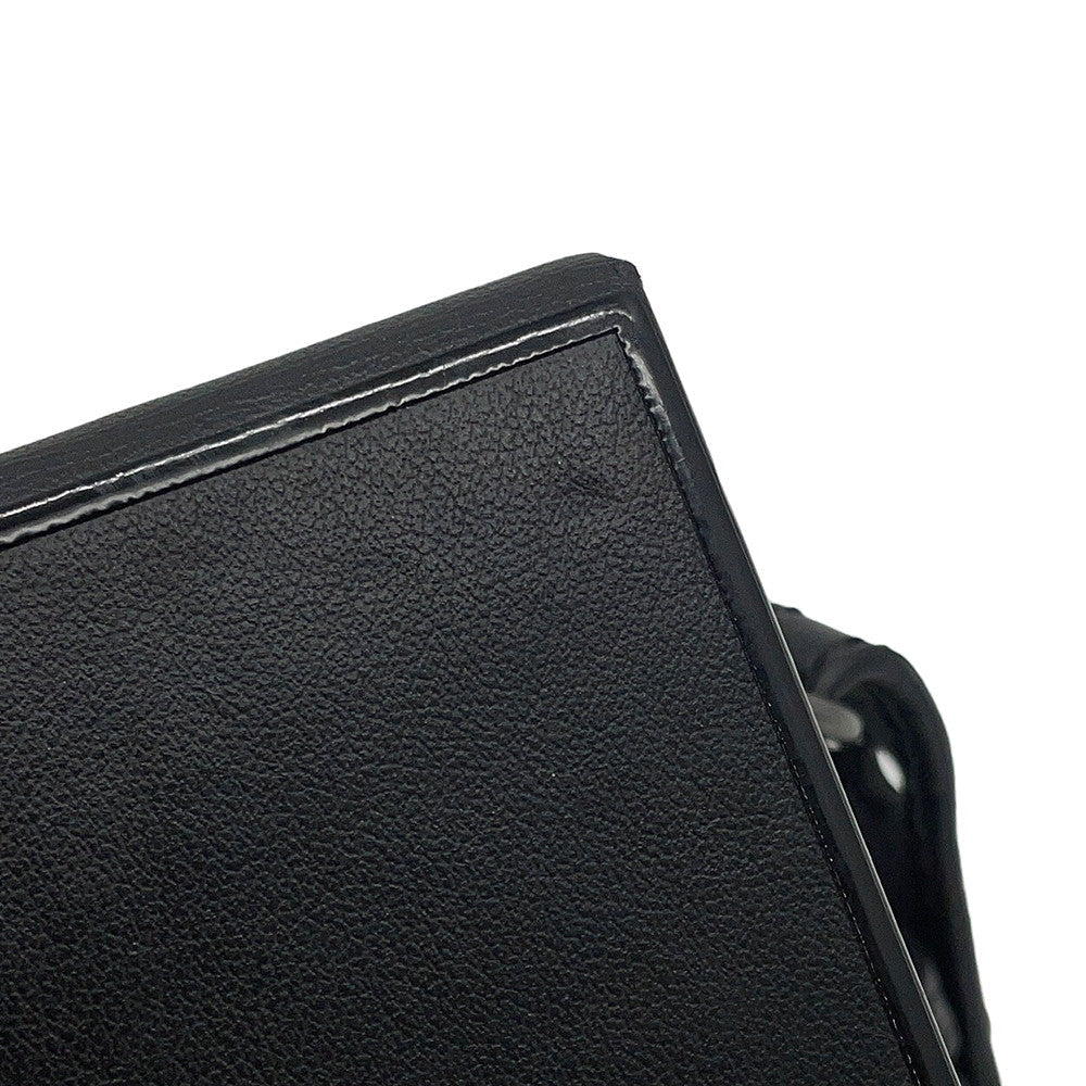 FENDI Box Shoulder Bag Black7VA519 Leather