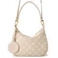 LOUIS VUITTON Bagatelle NM Beige/Pink/YellowM46113 Monogram Empreinte Leather