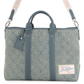 LOUIS VUITTON Weekend Tote NM BlueM22537 Monogram Washed Denim