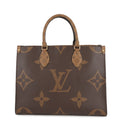 LOUIS VUITTON Onthego RedM45321 Monogram Monogram Reverse Canvas Monogram Giant Size MM
