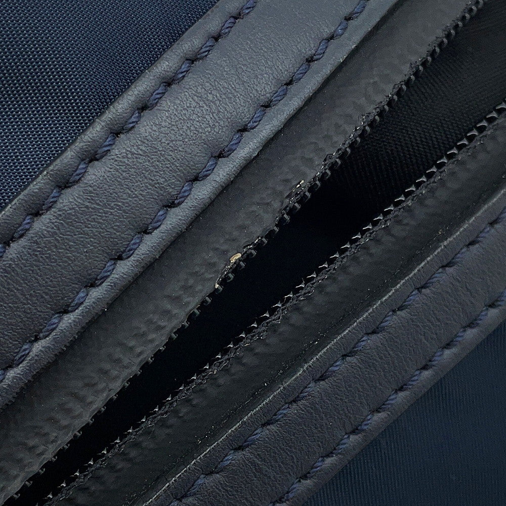 FENDI Monster Backpack Navy/Black7VZ035 Nylon Calf Leather