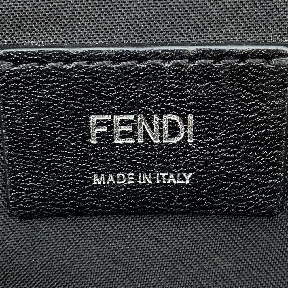 FENDI Monster Backpack Navy/Black7VZ035 Nylon Calf Leather