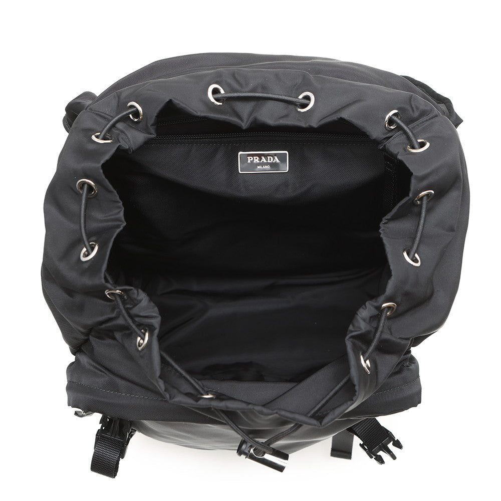 PRADA Backpack Black2VZ062 Nylon