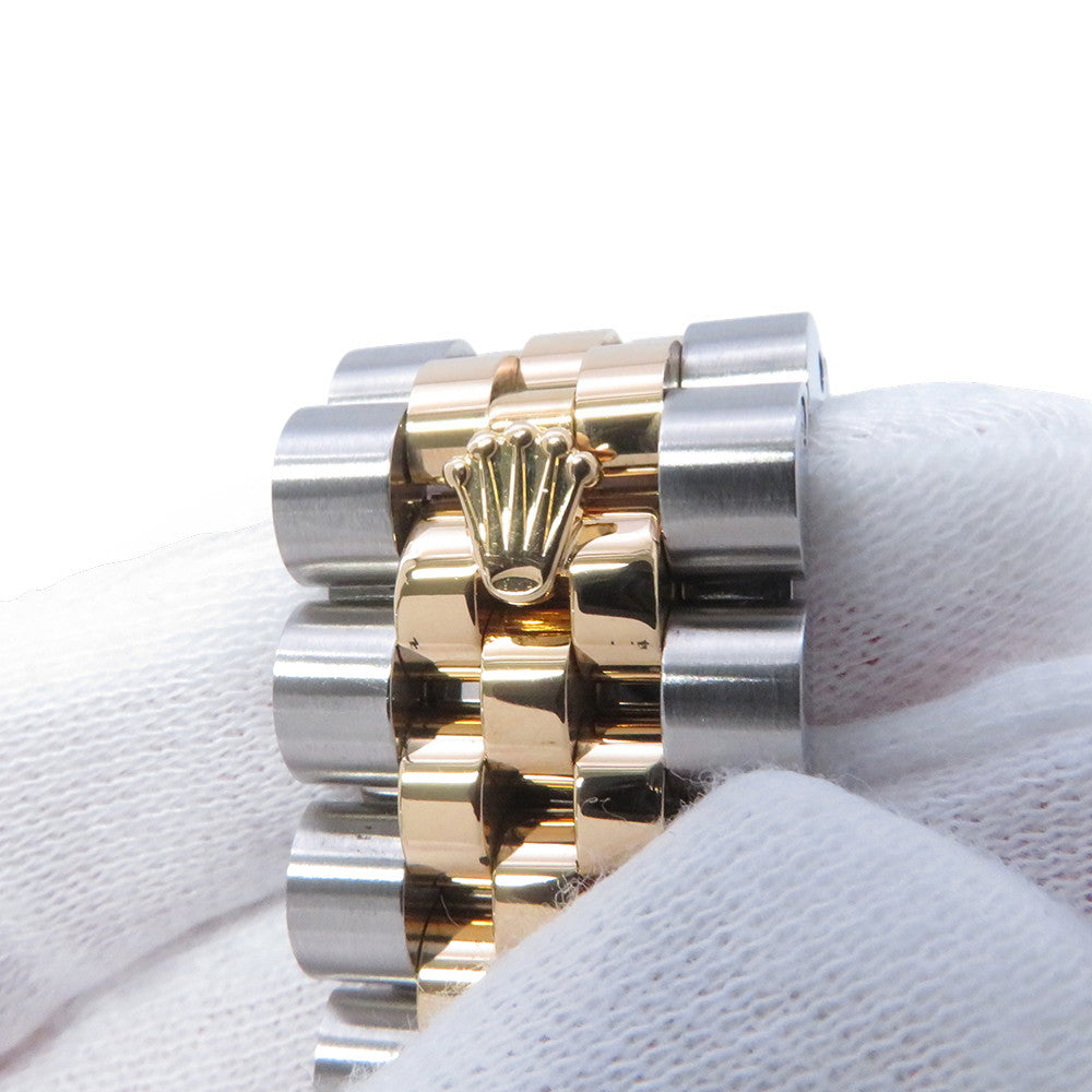 ROLEX Datejust W36mm Stainless Steel K18YG Champagne Dial116233