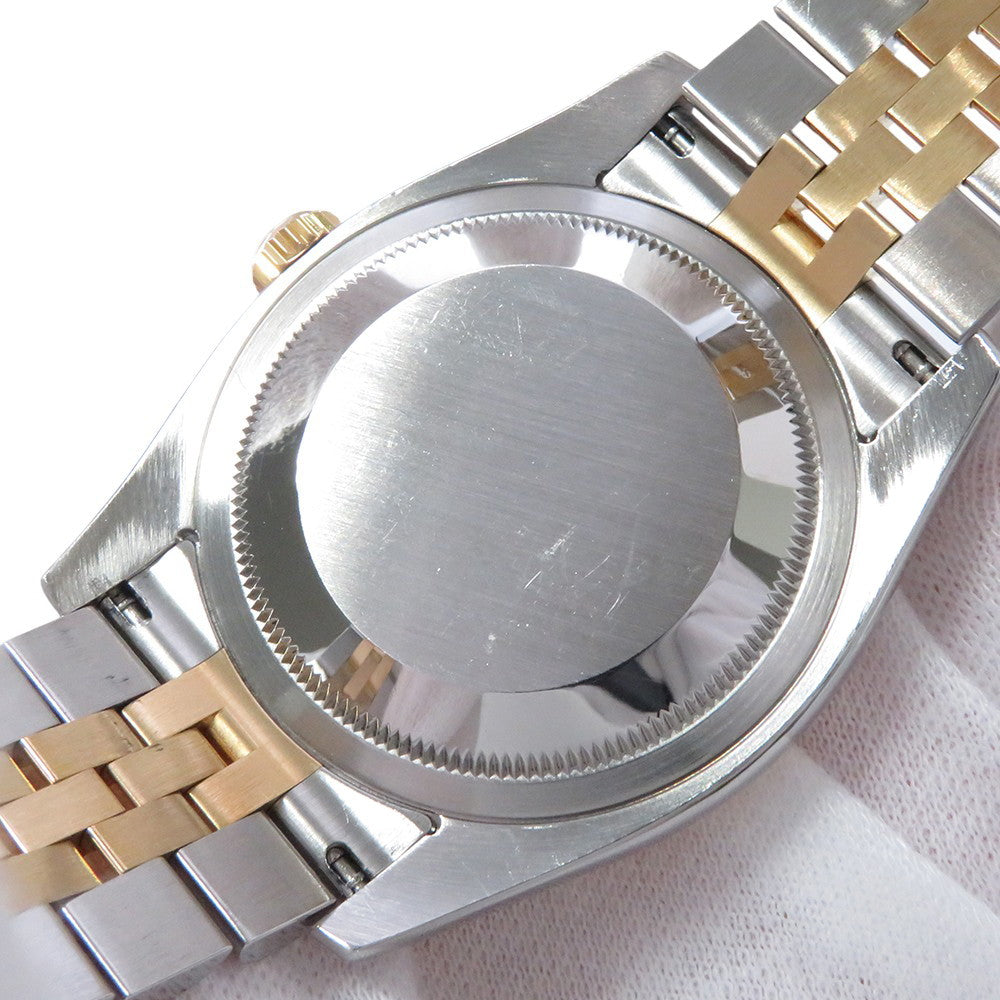ROLEX Datejust W36mm Stainless Steel K18YG Champagne Dial116233