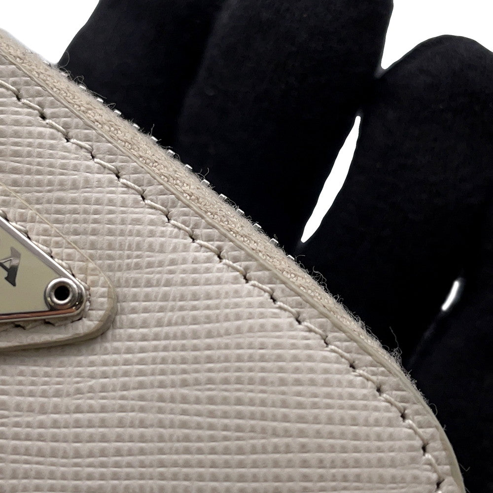 PRADA ShoulderPouch Ivory2TT105 Saffiano LeatherLeather