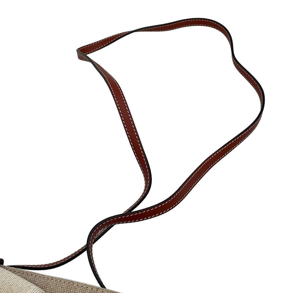 Chloe Woody tote Beige/BrownCHC22AP237I2690U Linen Size Mini