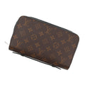 LOUIS VUITTON ZippyXL NoirM61506 Monogram Macassar Canvas