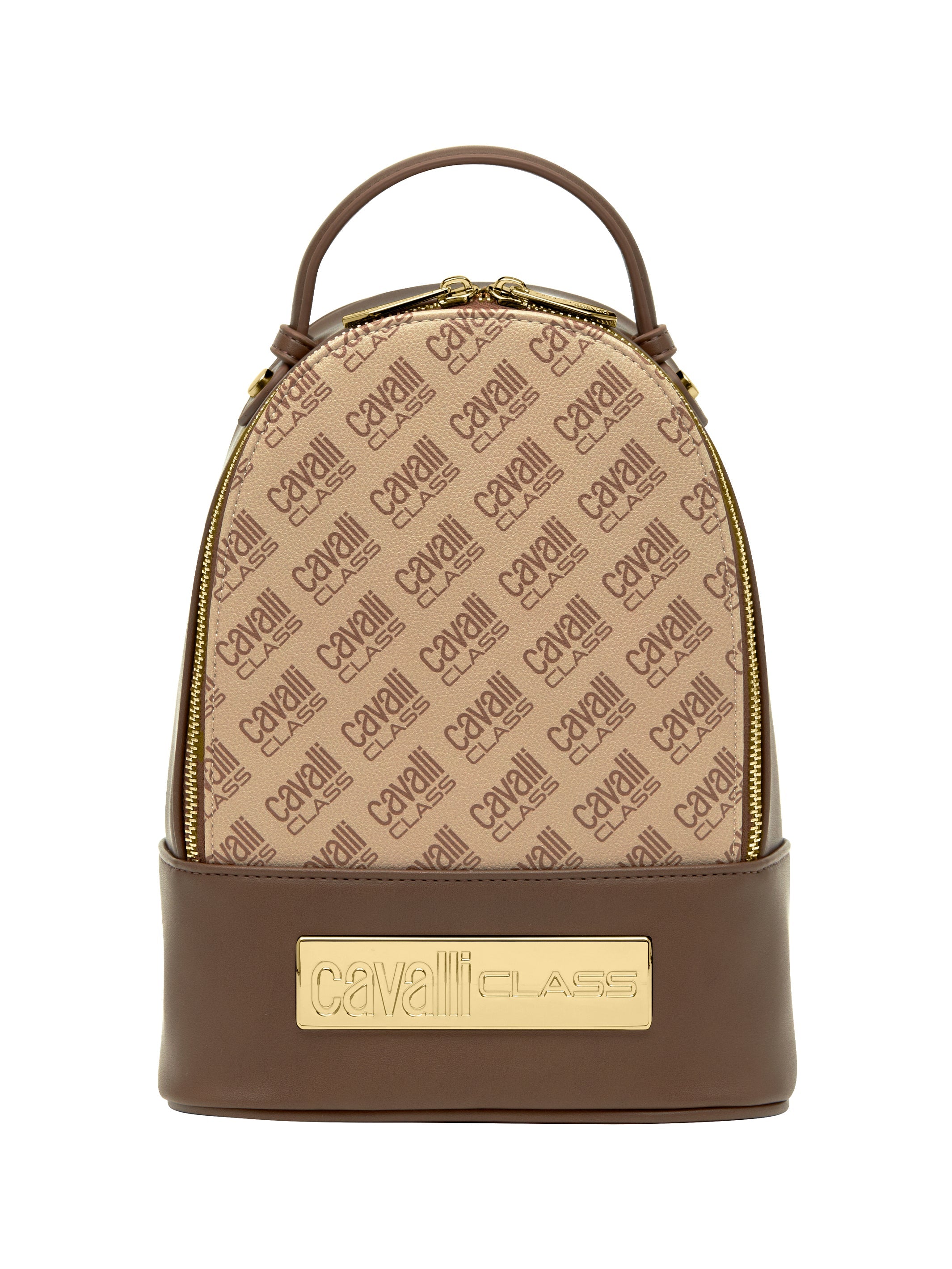 Cavalli Class CAPRERA Khaki Small Fashion Backpack