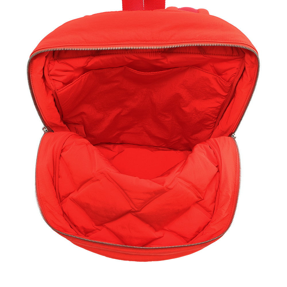 Bottega Veneta Maxi INTRECCIATO Backpack Tomato652188 Nylon