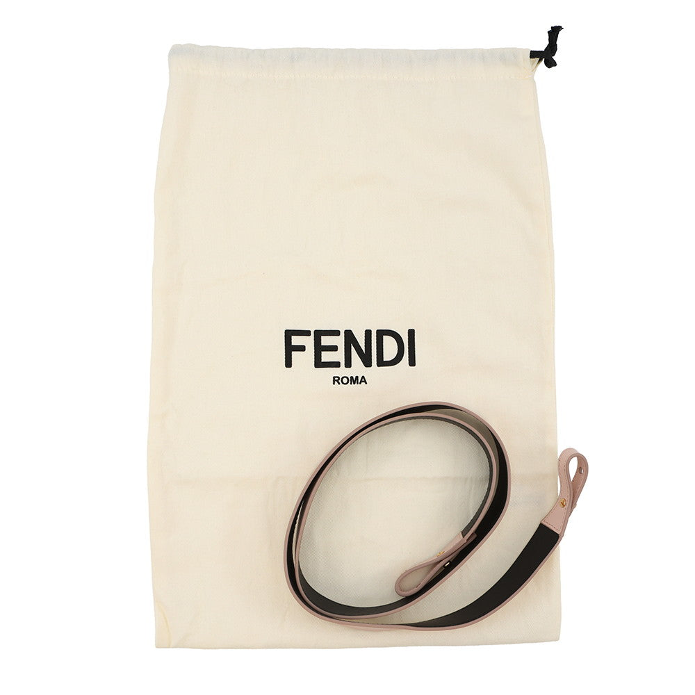 FENDI Box Shoulder Bag Pink8BT340 Leather