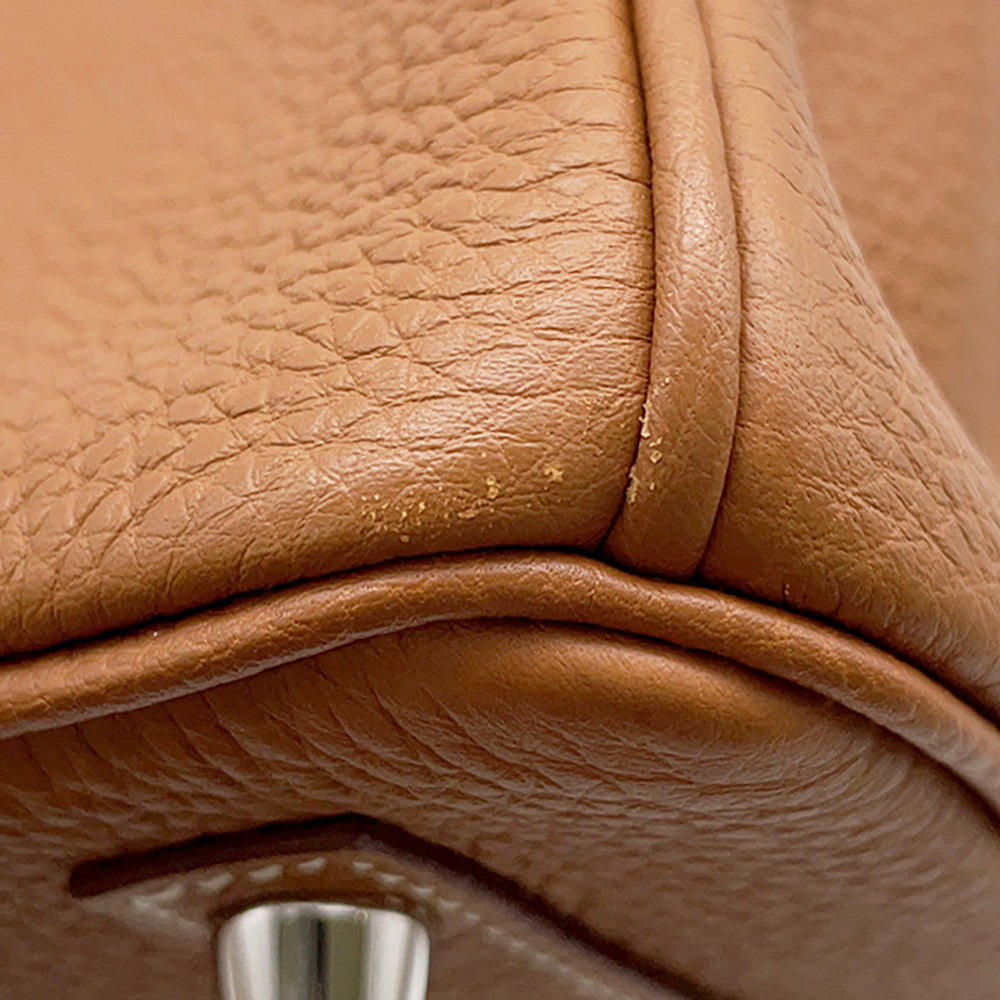 HERMES Birkin Gold Togo Leather Size 25