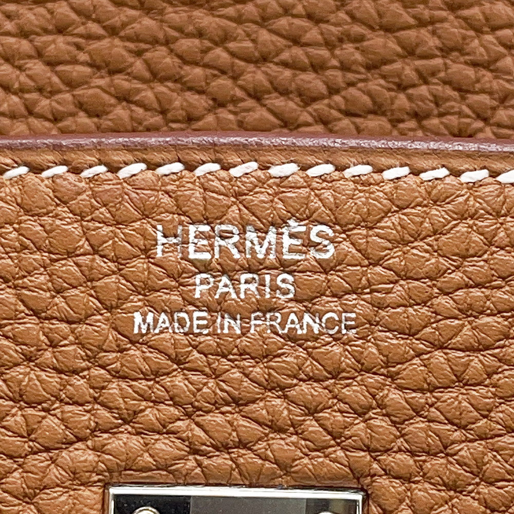 HERMES Birkin Gold Togo Leather Size 25