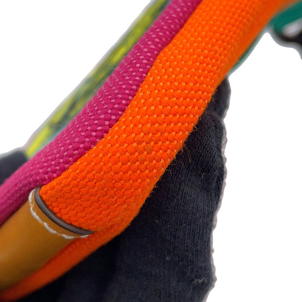 LOEWE Airoewe Nature Case Neck Pouch Multicolor Nylon