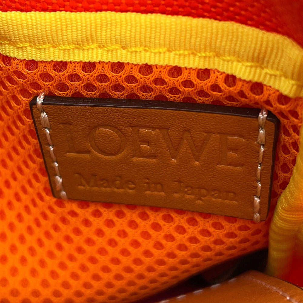 LOEWE Airoewe Nature Case Neck Pouch Multicolor Nylon