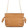 LOEWE Flamenco Clutch Shoulder Bag BrownA411FC6X01 Leather Size Nano