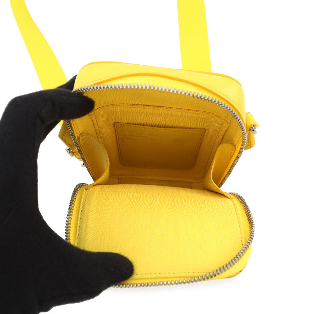 LOEWE Anagram Shoulder Bag YellowC565S59X01 Leather