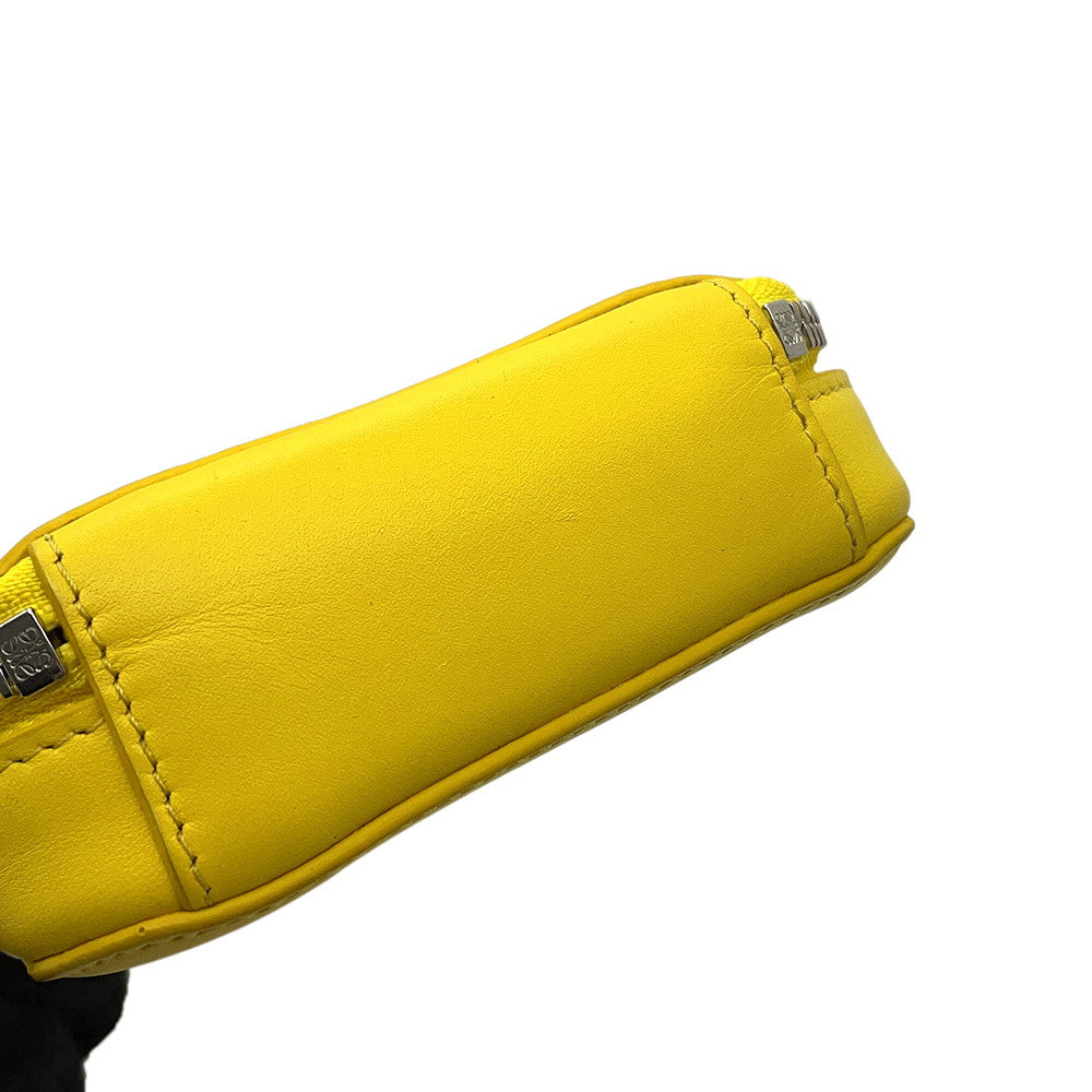 LOEWE Anagram Shoulder Bag YellowC565S59X01 Leather