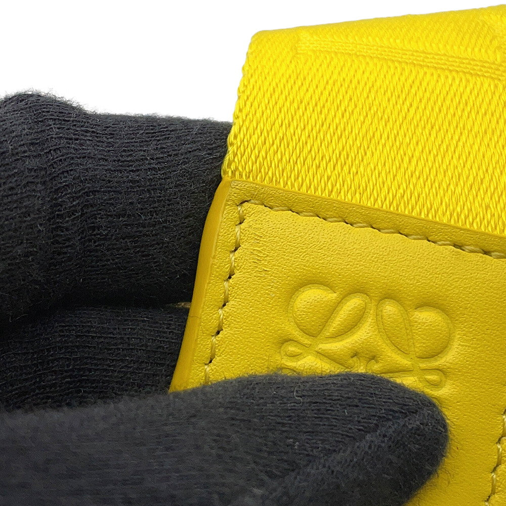 LOEWE Anagram Shoulder Bag YellowC565S59X01 Leather