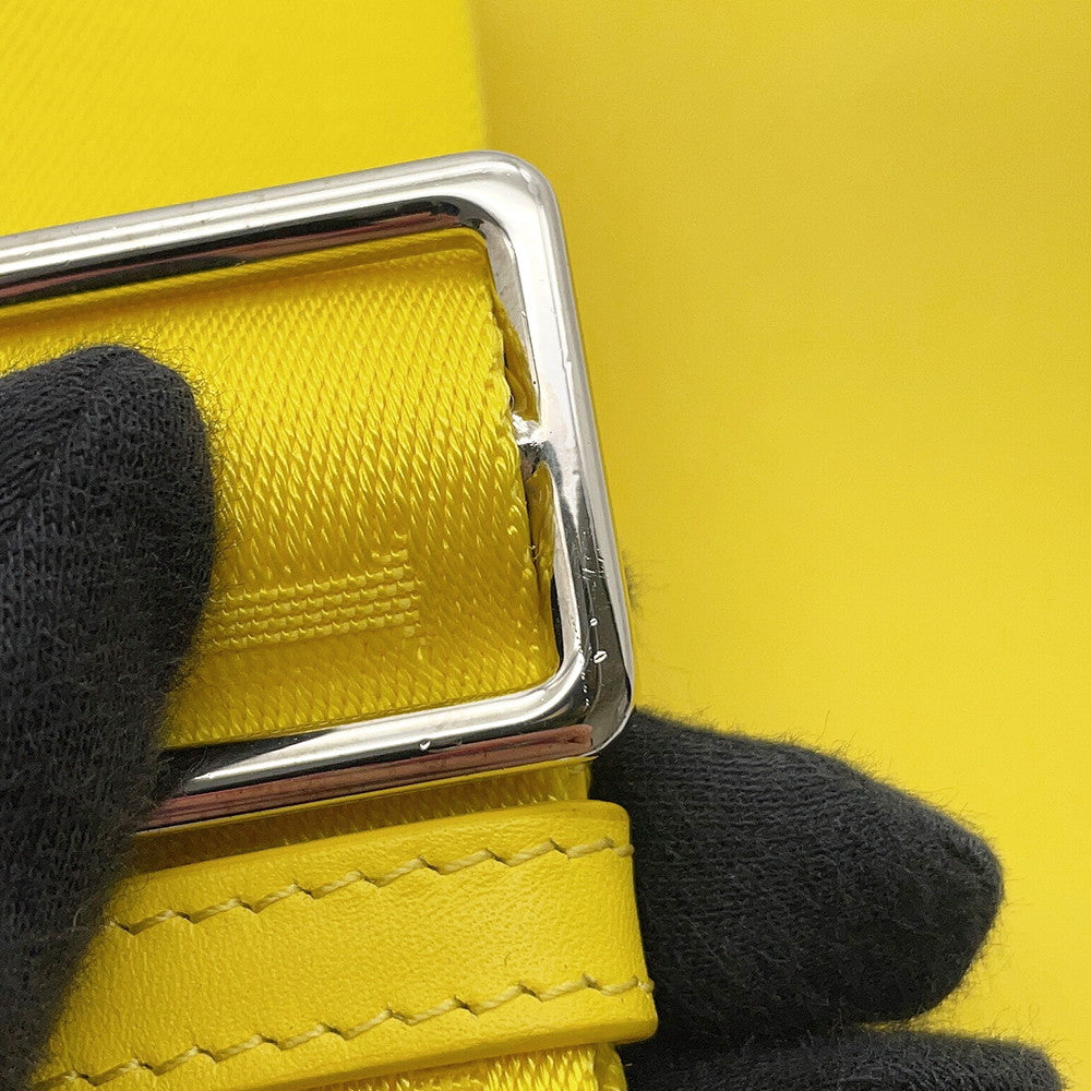 LOEWE Anagram Shoulder Bag YellowC565S59X01 Leather