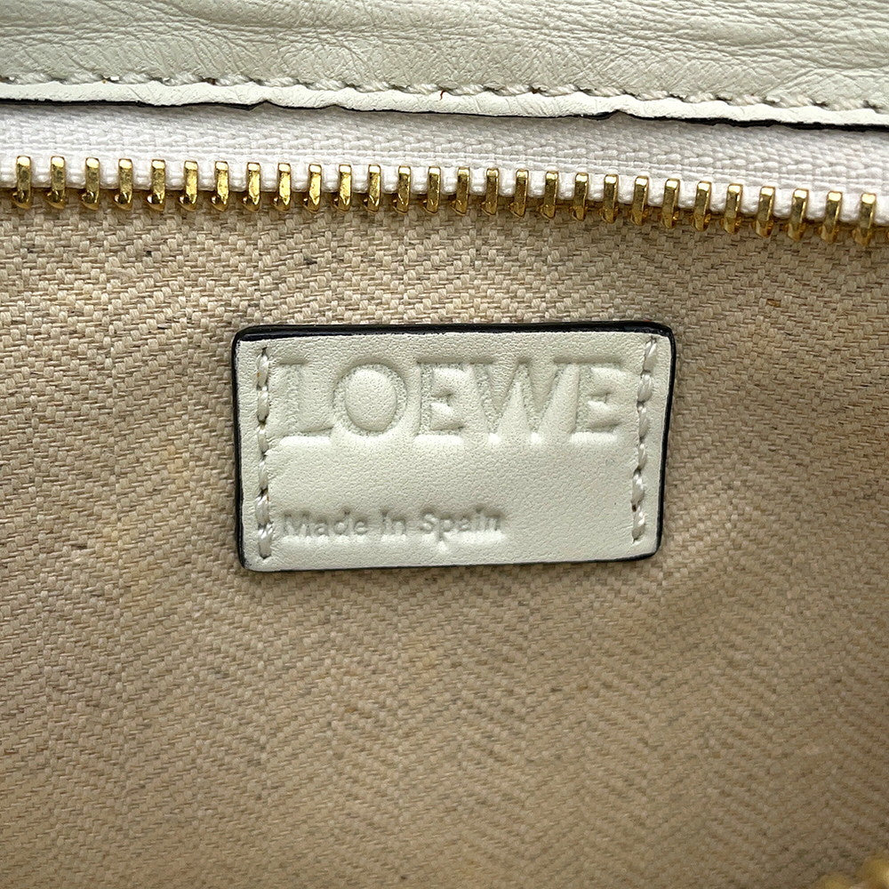 LOEWE Ribbon Handbag White332.82.K78 Leather