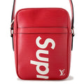 LOUIS VUITTON Danube Red/NoirM53417 Epi Leather Supreme Size PM