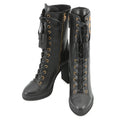 TOD’S lace-up mid-boots BlackXXW64A0X020GOCB999 Leather Size 35