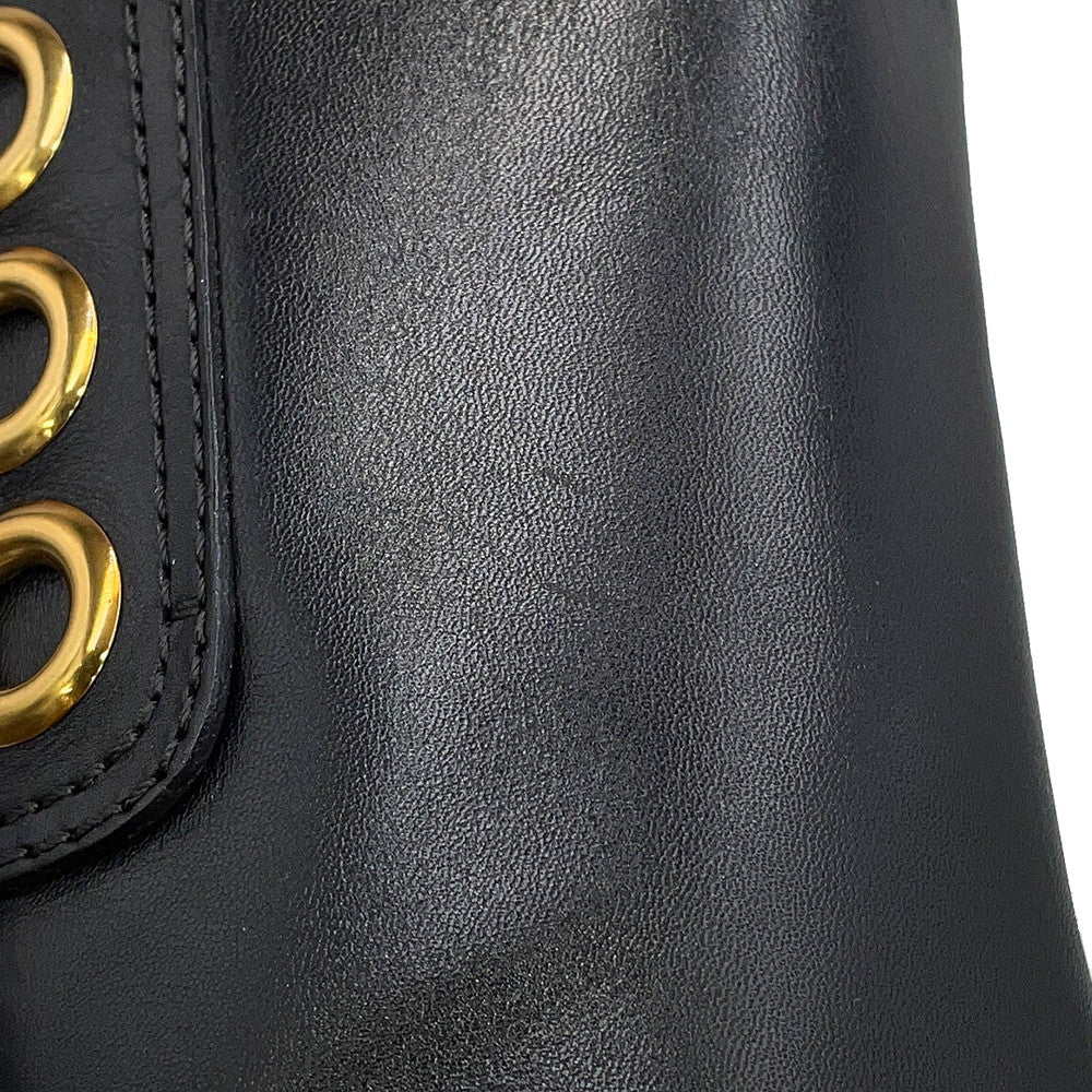 TOD’S lace-up mid-boots BlackXXW64A0X020GOCB999 Leather Size 35